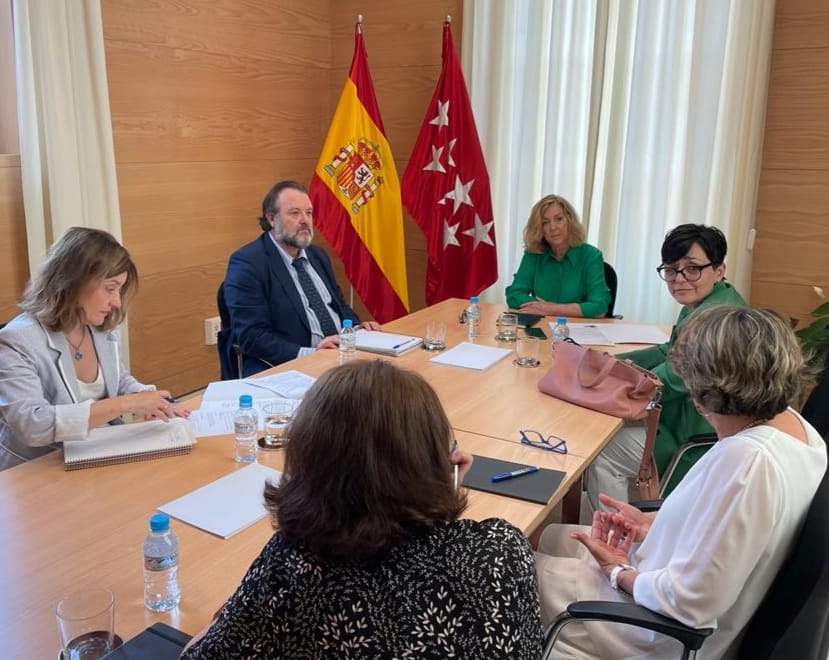 Amade se reúne con la Consejería de Políticas Sociales