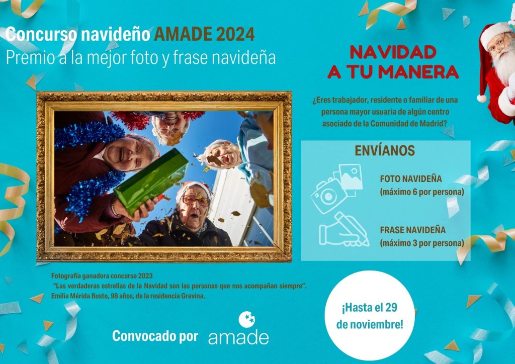 Concurso de Fotos y Frases Navideñas. AMADE 2024.